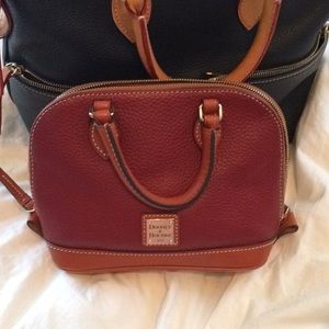 Red Dooney & Bourke Sachel bag w/strap